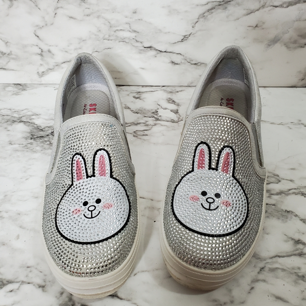 Sketchers Line Friends Bunny Rhinestone Sneaker